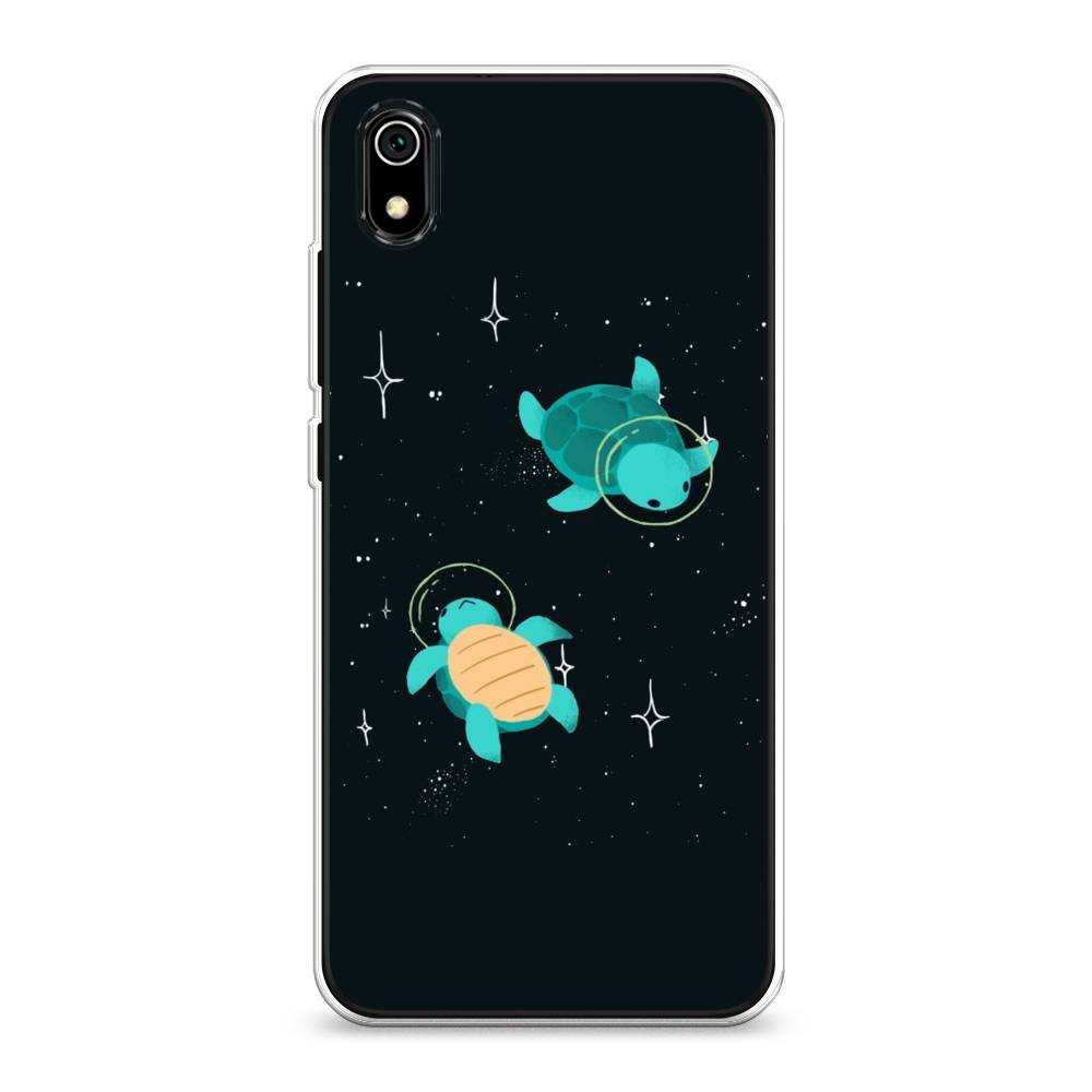 

Чехол Awog на Xiaomi Redmi 7A "Черепашки космонавты", Разноцветный, 35450-4