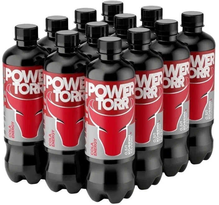 Энергетический напиток Power Torr Metal Cola Energy, 0,5 л х 12 шт