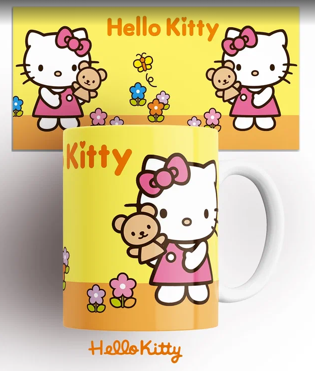 Кружка детская хэллоу китти hello kitty 330 мл