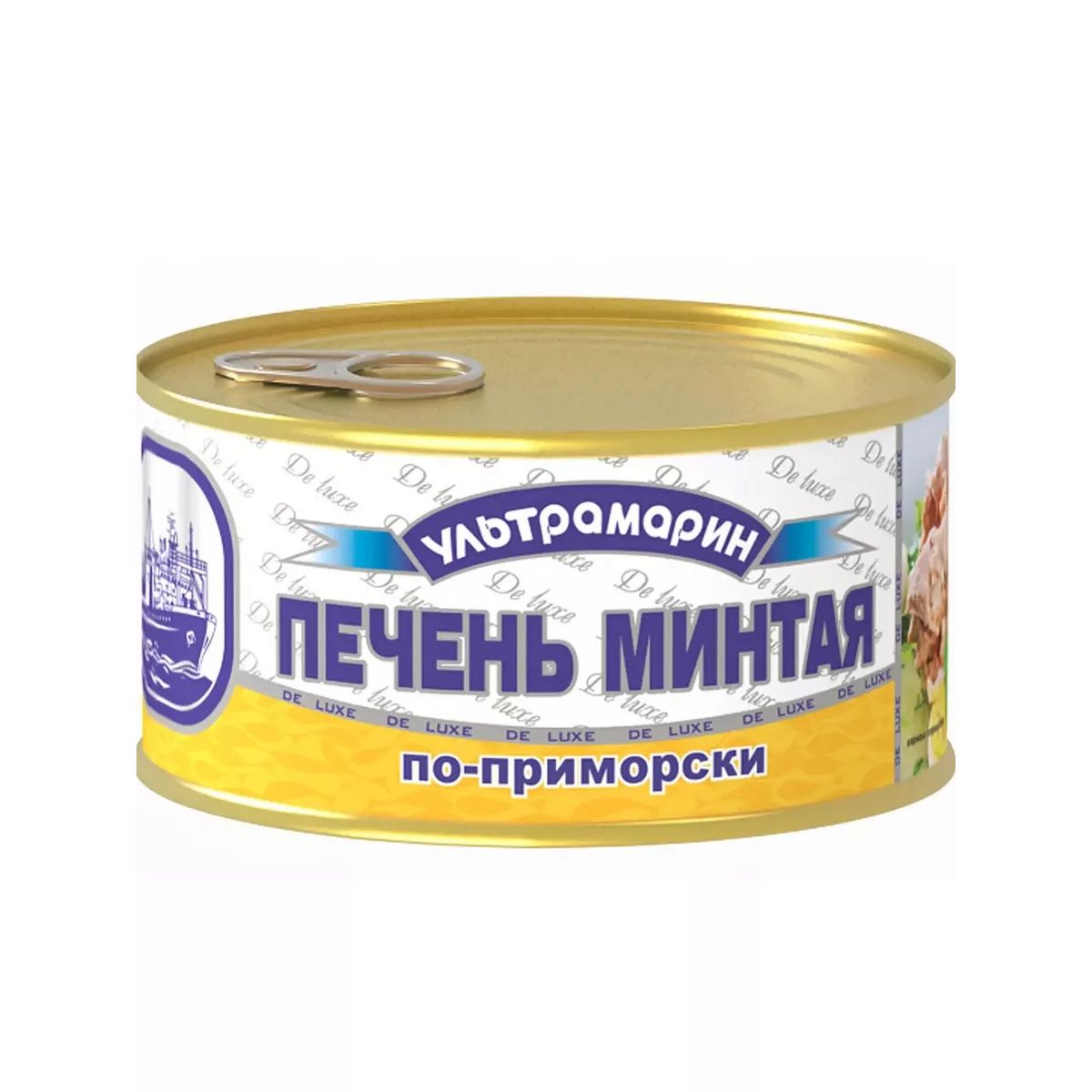 

Печень минтая Ультрамарин по-приморски, 12x185 г