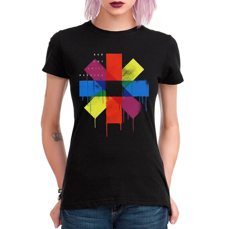 

Футболка женская Dream Shirts Red Hot Chili Peppers Женская 10007261 черная 3XL, Red Hot Chili Peppers Женская 10007261