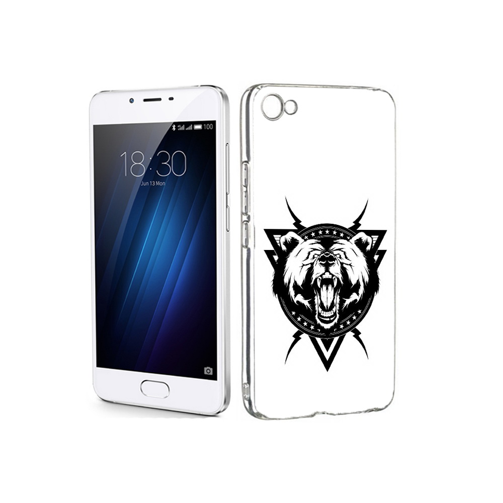 

Чехол MyPads Tocco для Meizu U20 медведь в треугольнике (PT50622.85.464), Прозрачный, Tocco