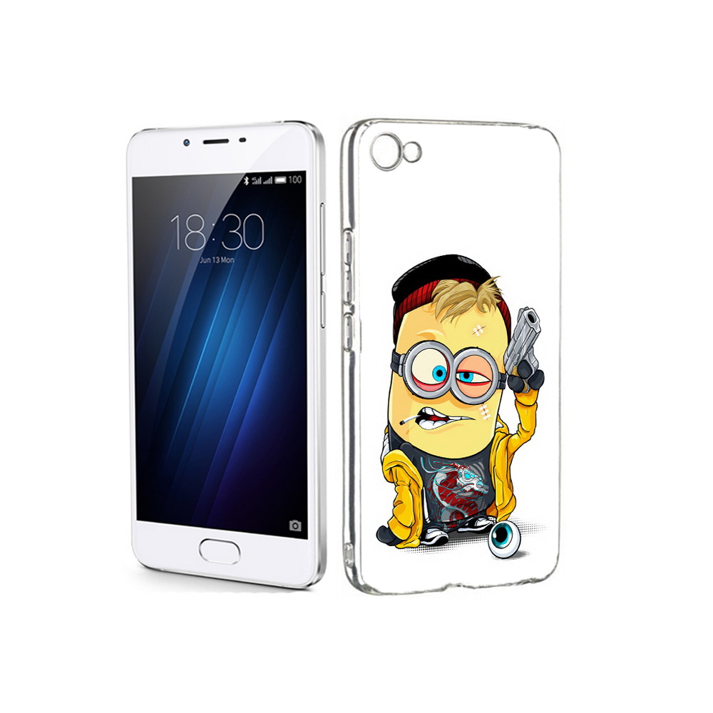 

Чехол MyPads Tocco для Meizu U20 миньон бандит (PT50622.85.475), Прозрачный, Tocco