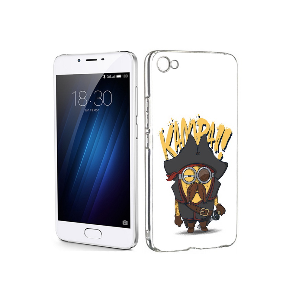 

Чехол MyPads Tocco для Meizu U20 миньон пират (PT50622.85.476), Прозрачный, Tocco