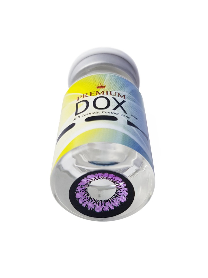 Купить Цветные контактные линзы DOX K2013 Violet -4.5, 8, 6, 14, 2 1 шт.