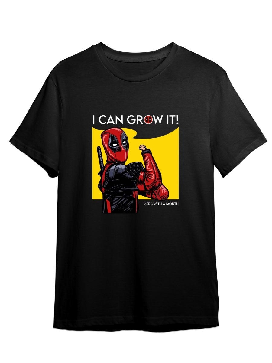 

Футболка унисекс СувенирShop Deadpool/Дэдпул/Marvel 5 черная XS (42-44), Черный, "Deadpool/Дэдпул/Marvel" 5