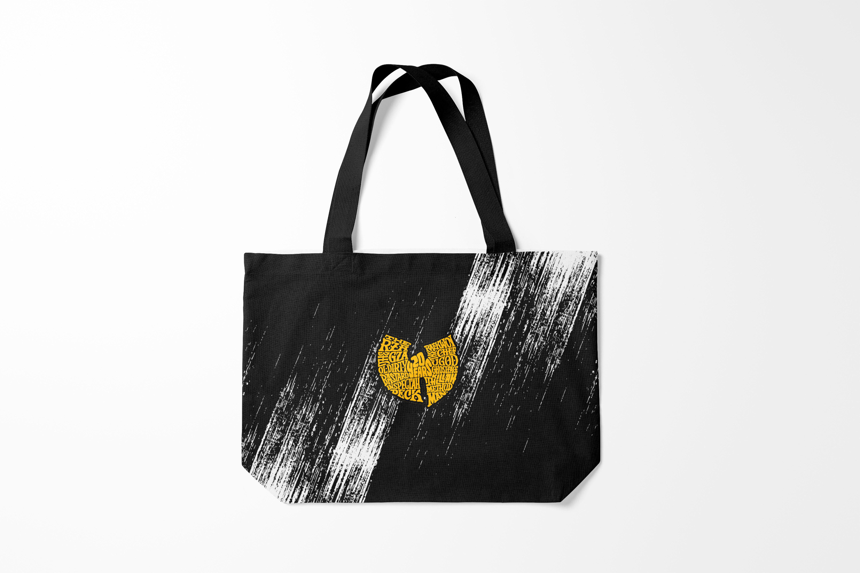 

Сумка шoппер унисекс Burnettie Wu Tang Clan, черный, Wu Tang Clan
