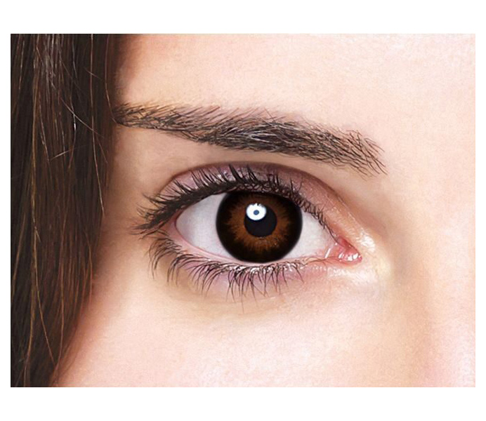 

Цветные контактные линзы DOX K2020 BLACK -2.5, 8,6, 14,2 1 шт., K2020