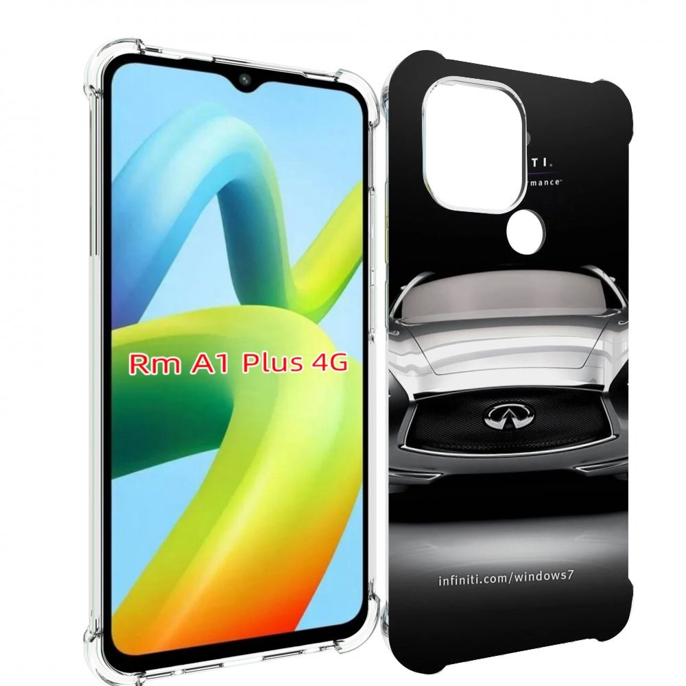 

Чехол MyPads infiniti-1 для Xiaomi Redmi A1 Plus +, Прозрачный, Tocco