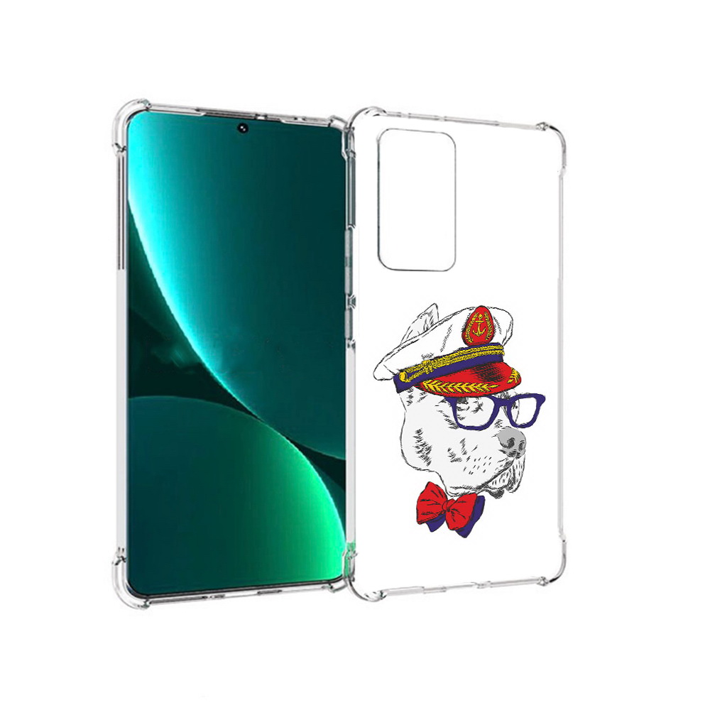 

Чехол MyPads Tocco для Xiaomi 12 Pro бульдог (PT226953.293.251), Прозрачный, Tocco
