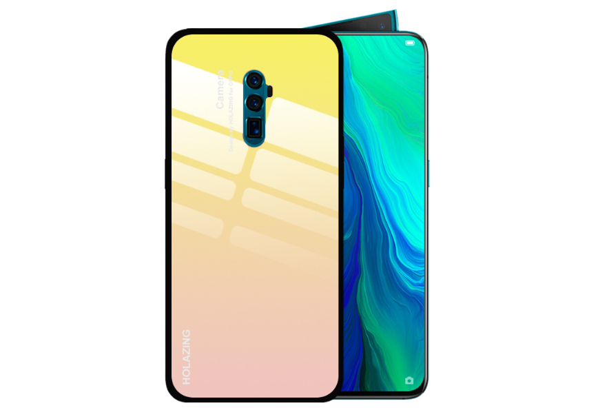 фото Чехол mypads для oppo reno 2z желтый (144008)