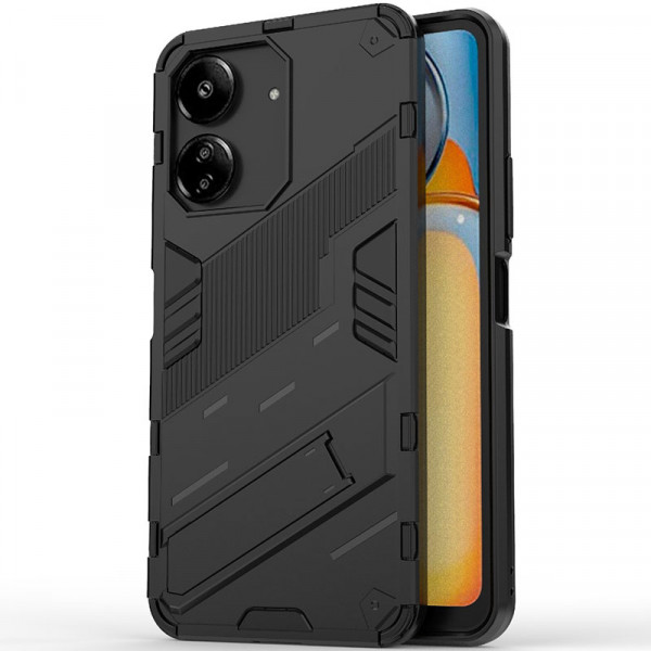 

Противоударный чехол Megatron для Xiaomi Redmi 13C / Poco C65 4G с защитой камеры, черный, Megatron