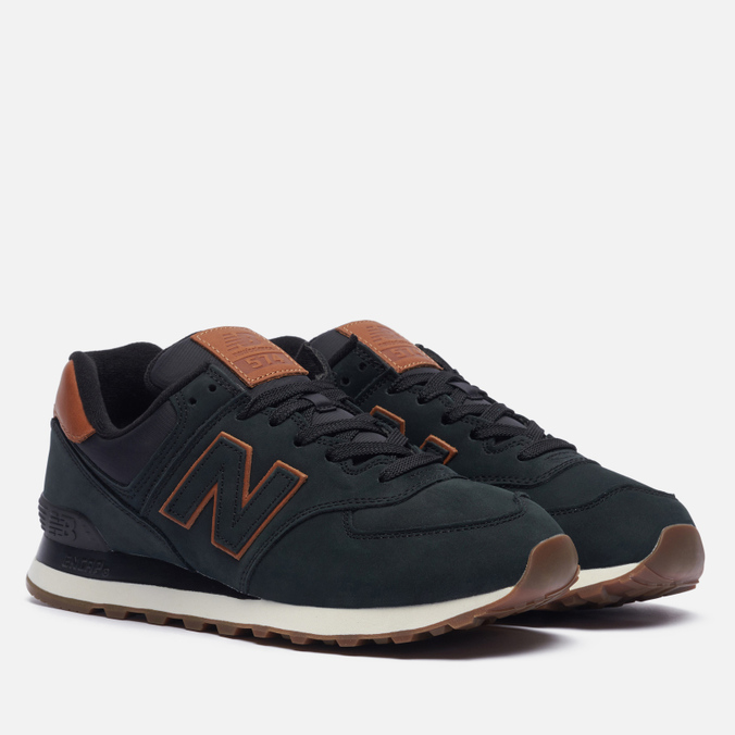 фото Кроссовки мужские new balance ml574nbi зеленые 7.5 us