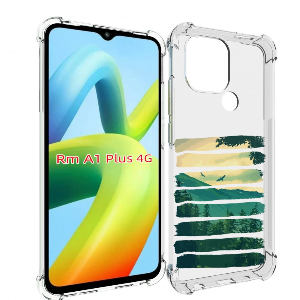 

Чехол MyPads Лесная чаща для Xiaomi Redmi A1 Plus +, Прозрачный, Tocco