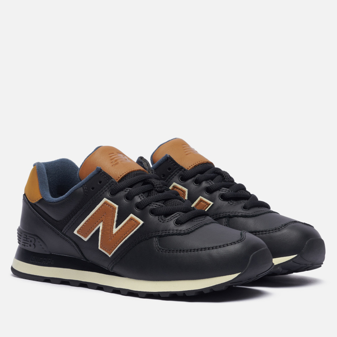 фото Кроссовки мужские new balance ml574omd черные 8.5 us