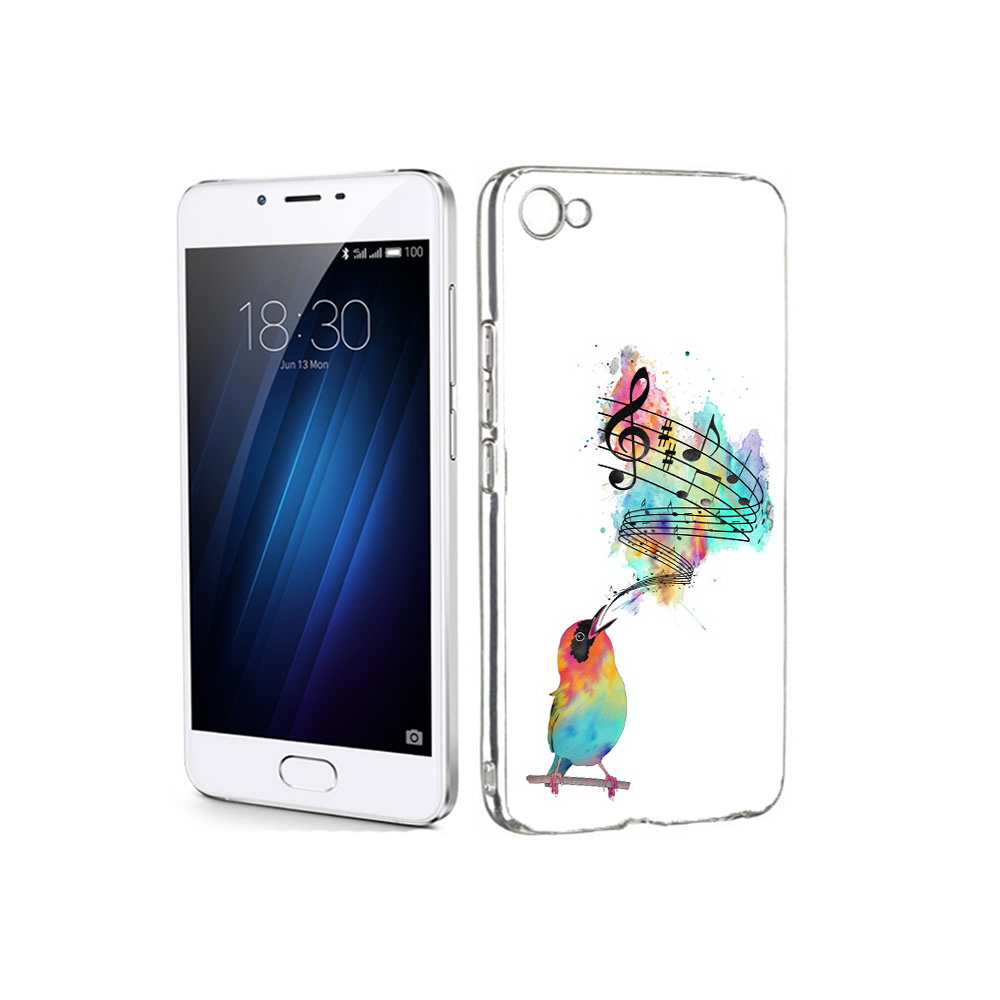 

Чехол MyPads Tocco для Meizu U20 певчая птичка (PT50622.85.536), Прозрачный, Tocco