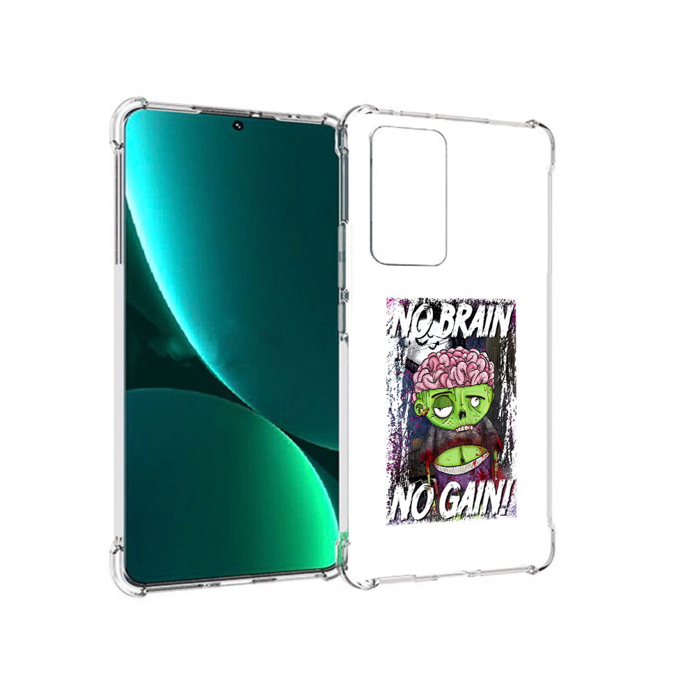 

Чехол MyPads Tocco для Xiaomi 12 Pro глупый зомби (PT226953.293.289), Прозрачный, Tocco