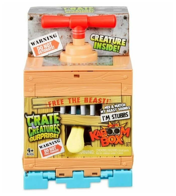 Интерактивная игрушка Crate Creatures KaBoom Монстр 
