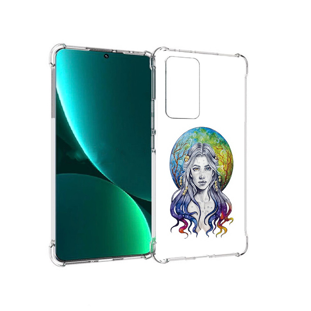 

Чехол MyPads Tocco для Xiaomi 12 Pro девушка с красивыми волосами (PT226953.293.313), Прозрачный, Tocco