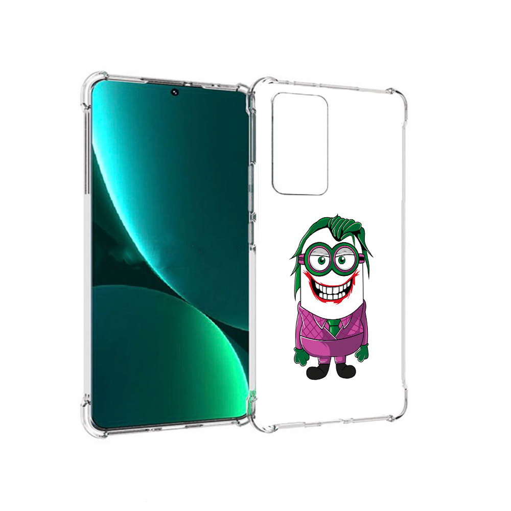 

Чехол MyPads Tocco для Xiaomi 12 Pro джокер миньон (PT226953.293.322), Прозрачный, Tocco