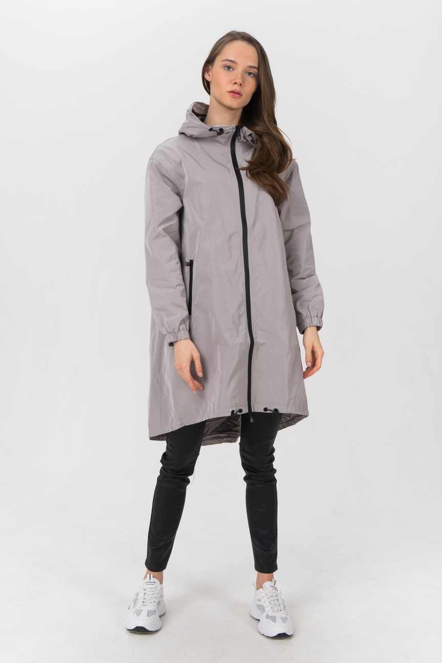 

Плащ женский Tom Farr T4F W9623 серый 50 RU, T4F W9623