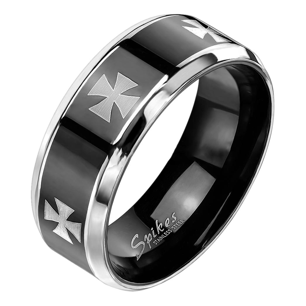

Кольцо из стали р. 19 Spikes R-M3660-8, R-M3660-8