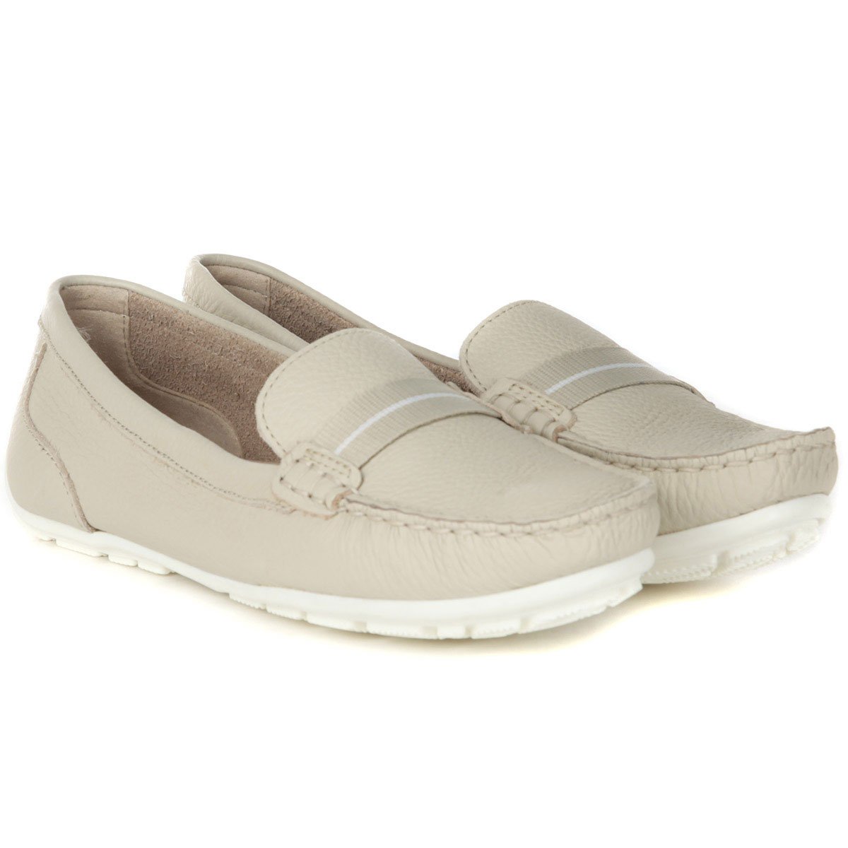 

Мокасины женские Clarks Dameo Vine белые 36 EU, Dameo Vine