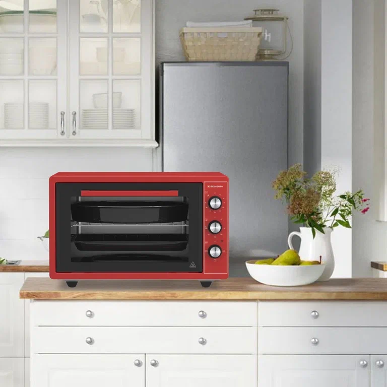 Мини-печь DELVENTO D4407 красная