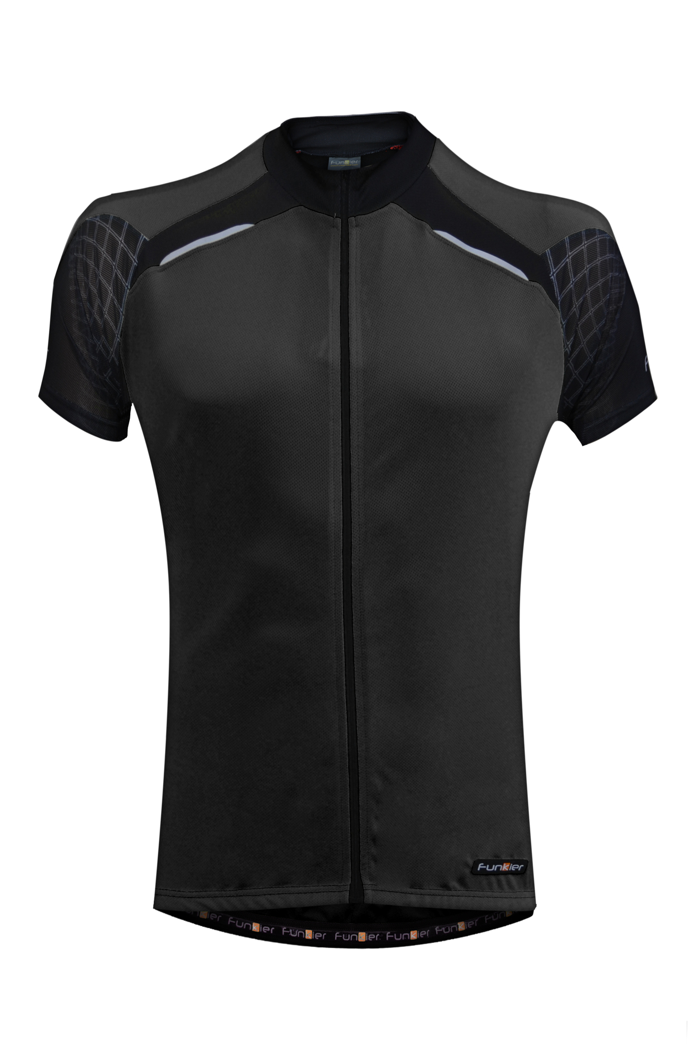 

Велофутболка FUNKIER детская Firenze Kids J-730-7-K Black Kids SS Jersey с молнией S чер, 12-578