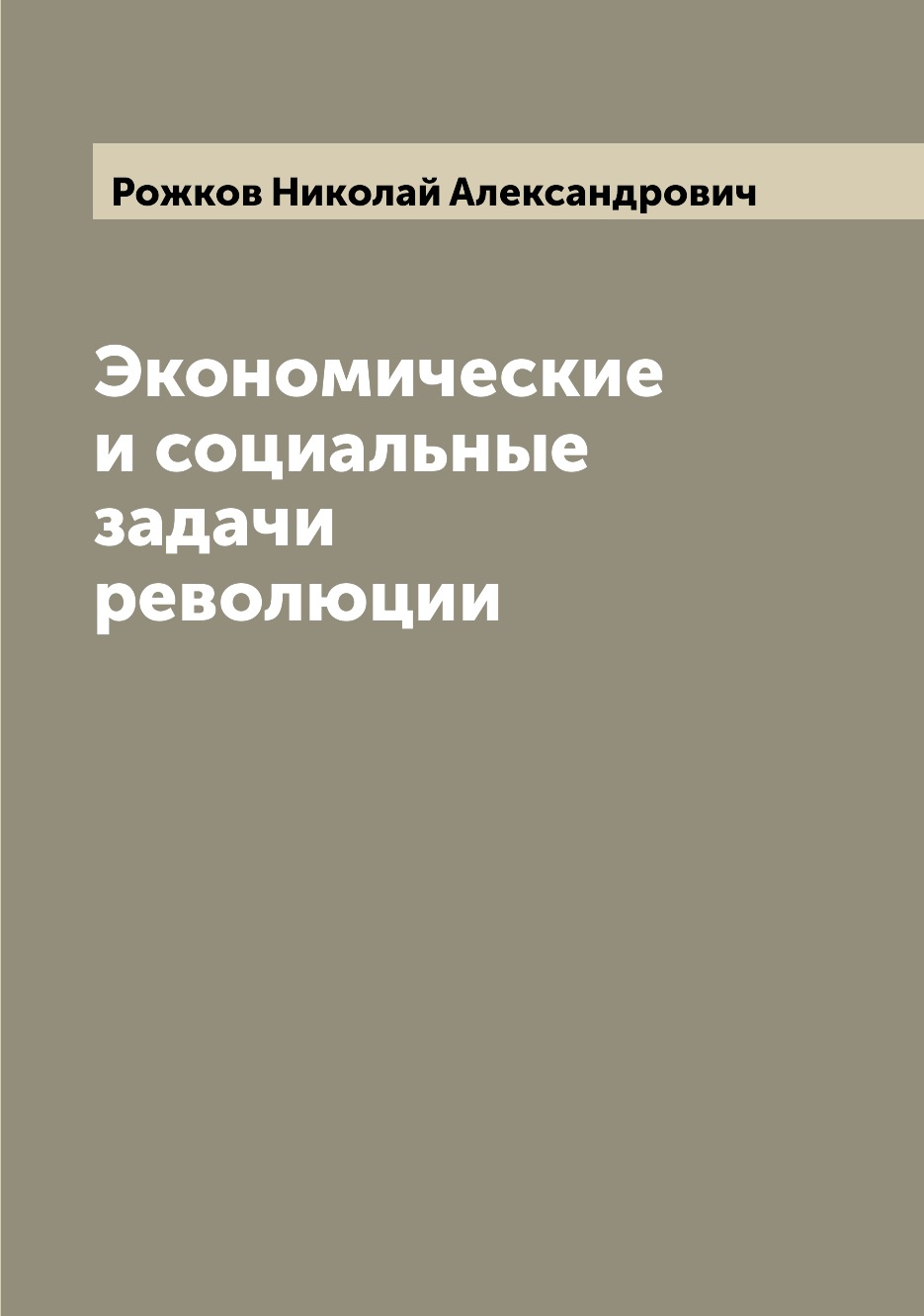 

Книга Экономические и социальные задачи революции