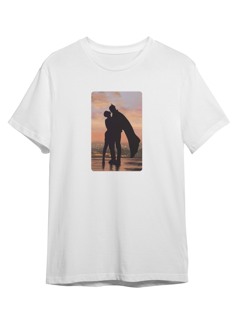 

Футболка унисекс СувенирShop Бэтмен/Batman/DC 6 белая M (46-48), Белый, "Бэтмен/Batman/DC" 6