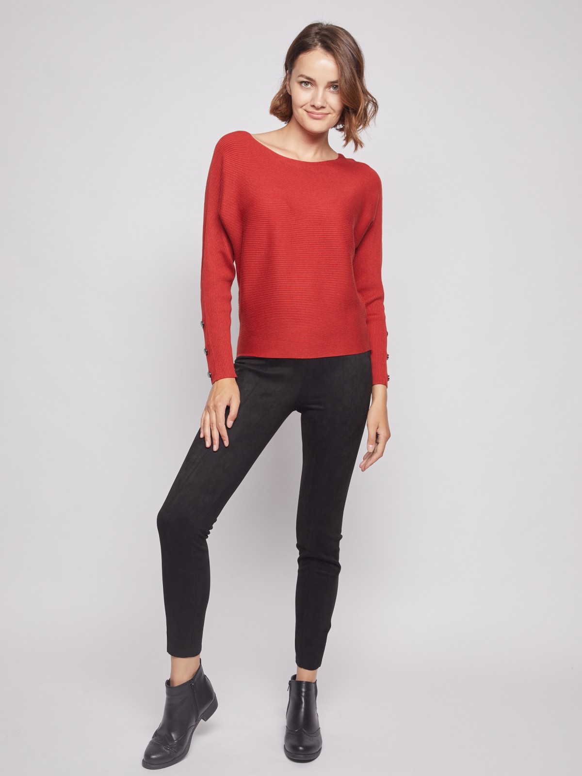 

Джемпер женский Zolla 021346123412 красный L, 021346123412