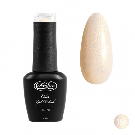 

Гель-лак Nailico № 153 Золотисто-молочный с шиммером