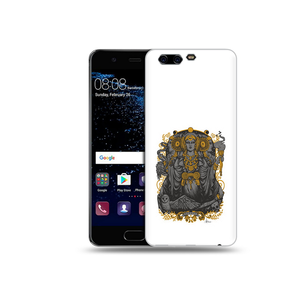 

Чехол MyPads Tocco для Huawei P10 божество с золотыми элементами (PT60870.50.241), Прозрачный, Tocco
