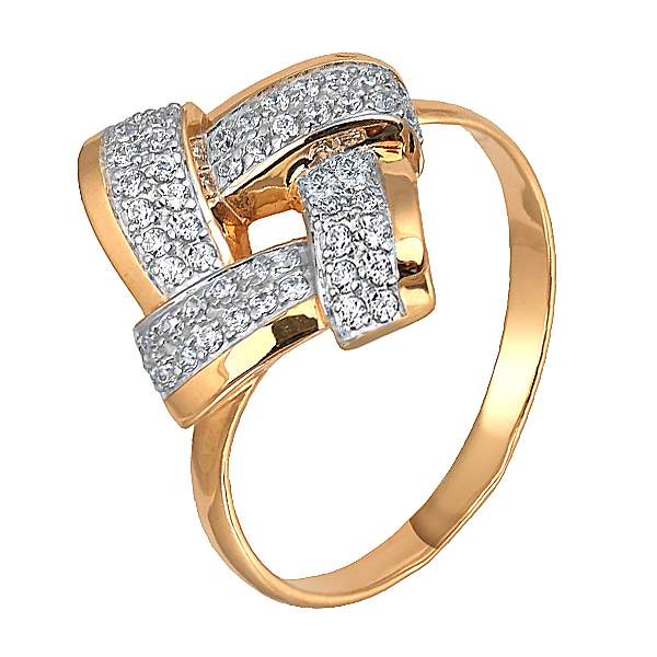 

Кольцо из золота р. 16,5 Azade 23422к, фианит, 23422к