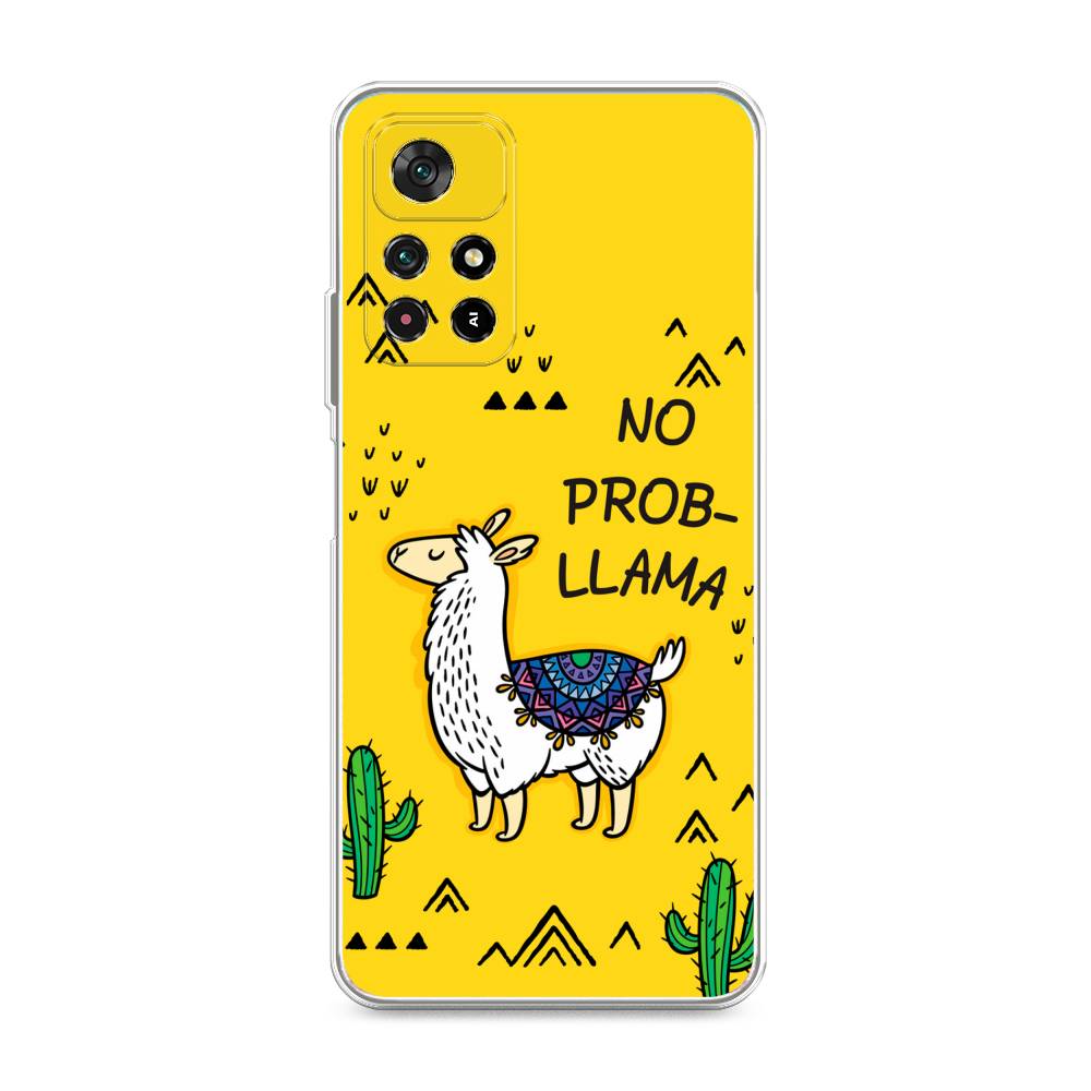 

Чехол Awog на Xiaomi Redmi Note 11 5G "No probLLama", Разноцветный, 311950-2