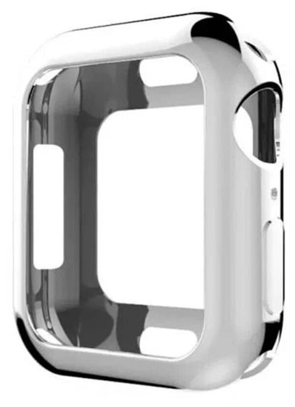 Чехол Devia Gold Plated Series для Apple Watch 4 44mm Silver
