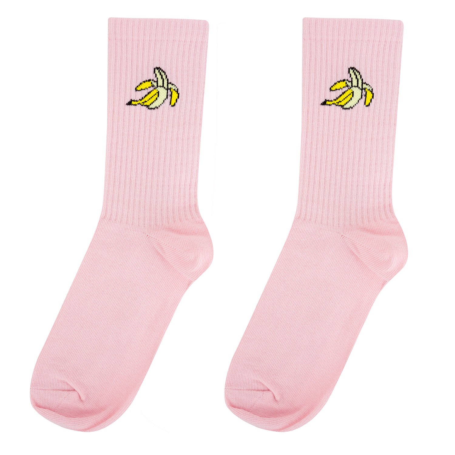 

Носки женские Kawaii factory Банан розовые 35-39, Банан