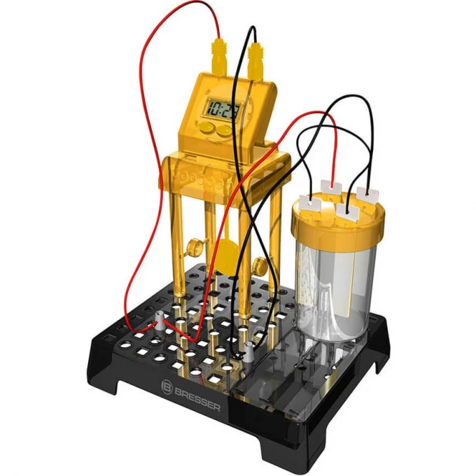 Набор для экспериментов Bresser Junior «Часы на жидкостном аккумуляторе»