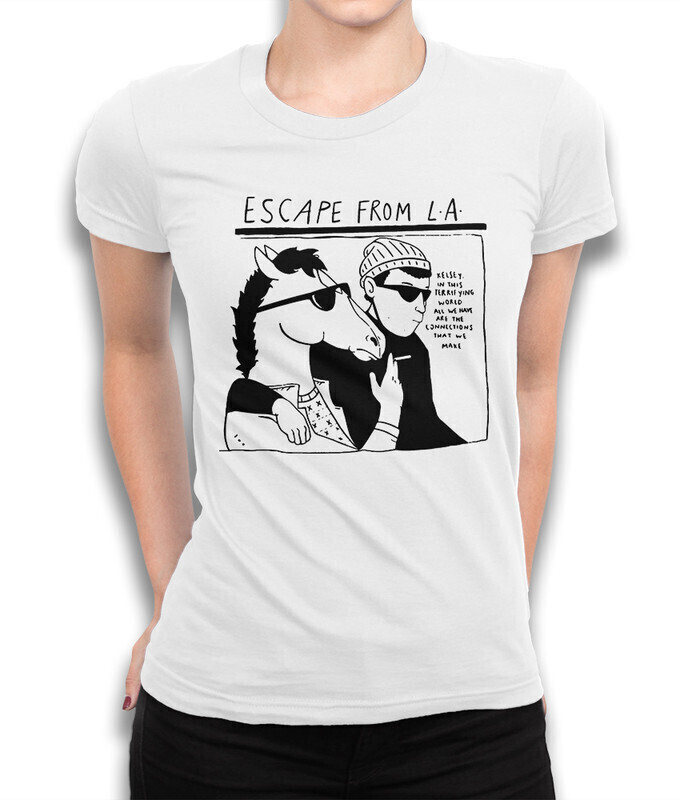 

Футболка женская Dream Shirts Конь БоДжек - Bojack Женская 10007401 белая M, Конь БоДжек - Bojack Женская 10007401