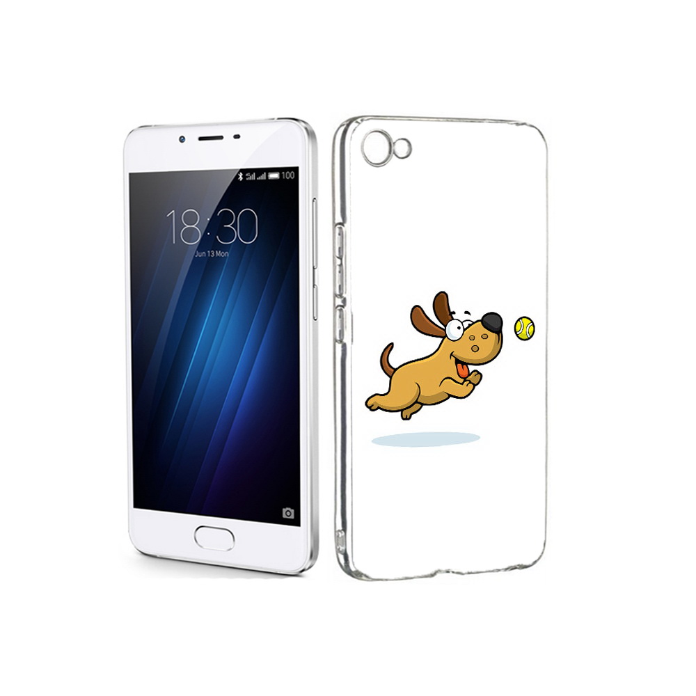 

Чехол MyPads Tocco для Meizu U20 пёсик (PT50622.85.563), Прозрачный, Tocco