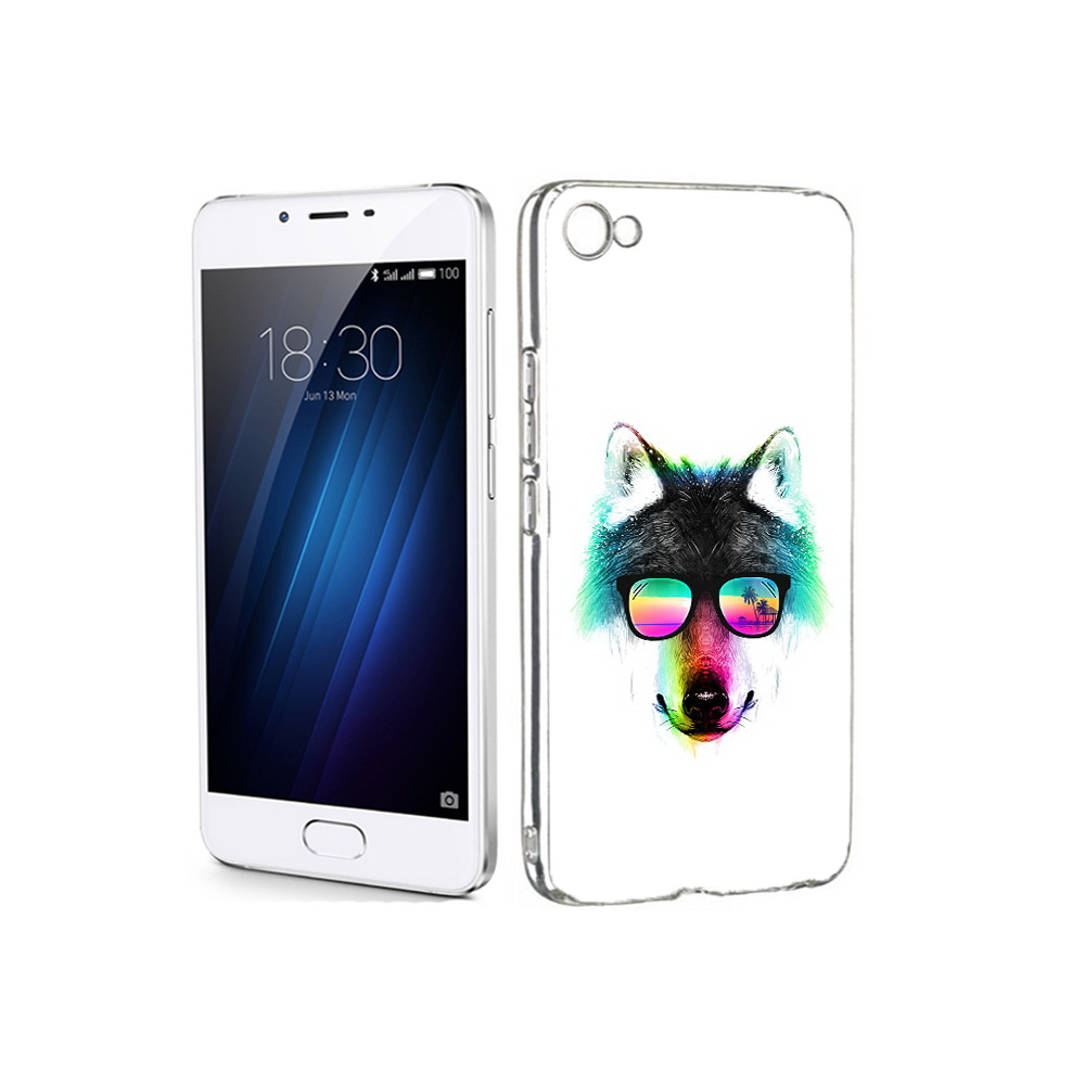 

Чехол MyPads Tocco для Meizu U20 радужный волк (PT50622.85.567), Прозрачный, Tocco