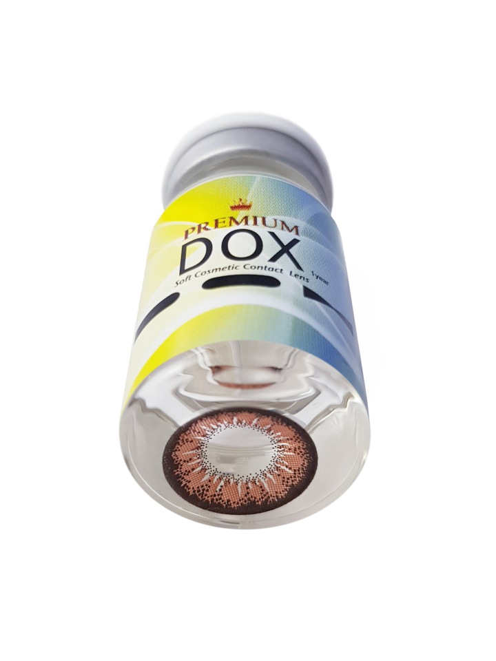 Купить Цветные контактные линзы DOX K2010 Brown -3.25/BC 8.6/DIA 14.2(1 линза)