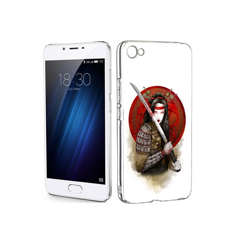 

Чехол MyPads Tocco для Meizu U20 рисованная девушка с катаной (PT50622.85.580), Прозрачный, Tocco