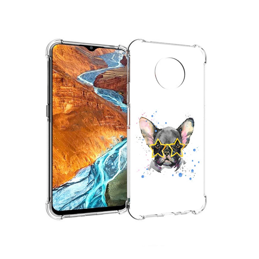

Чехол MyPads Tocco для Nokia G300 буля в очках (PT224563.108.252), Прозрачный, Tocco