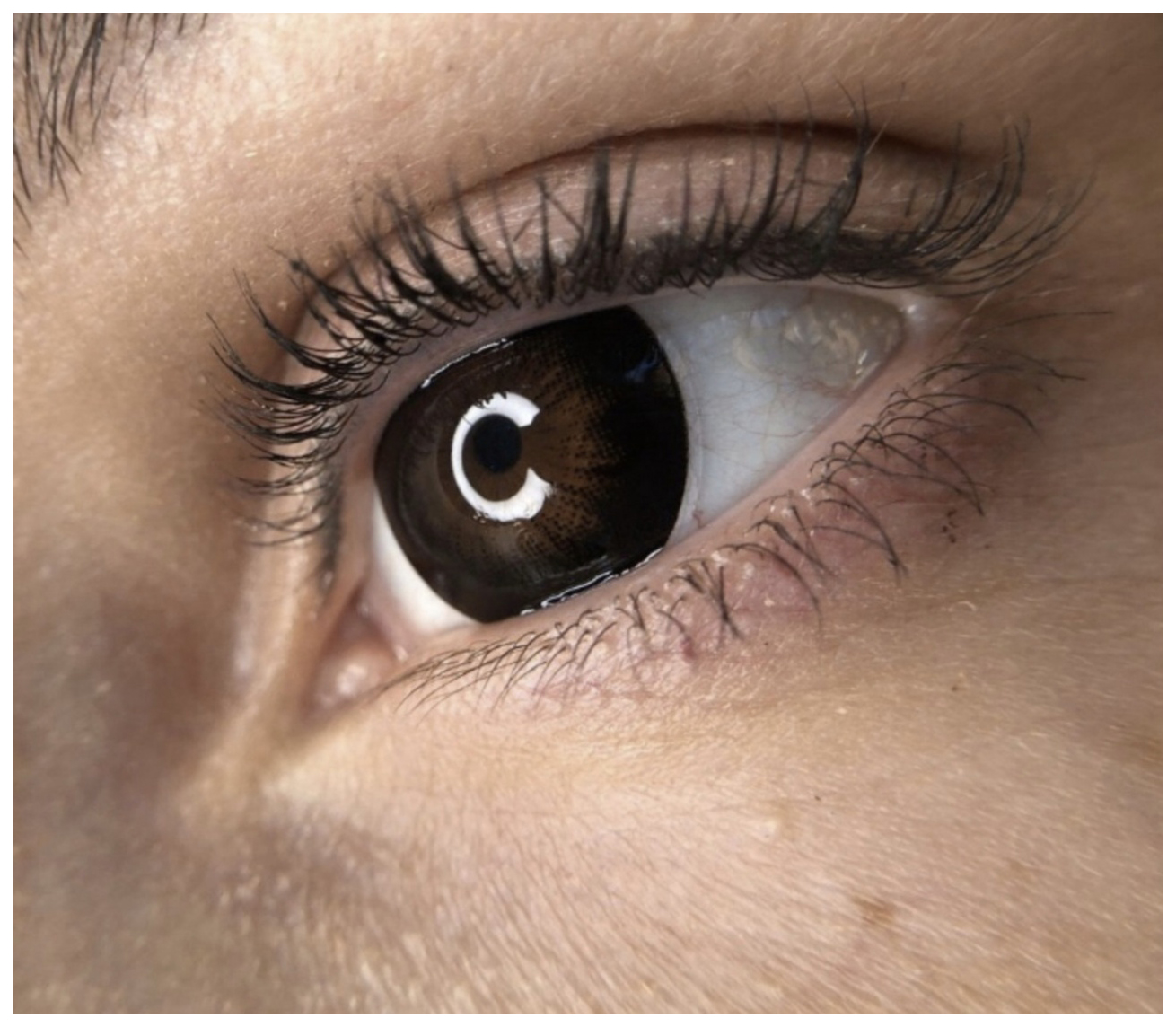 

Цветные контактные линзы DOX K2020 BLACK -1.75, 8,6, 14,2 1 шт., K2020