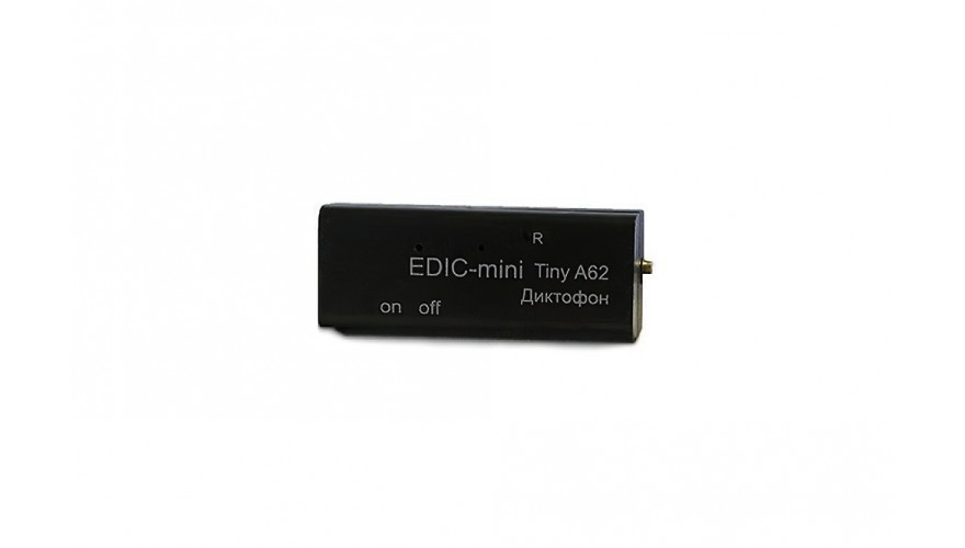 фото Цифровой диктофон edic-mini tiny s a62-300h 1 гб black