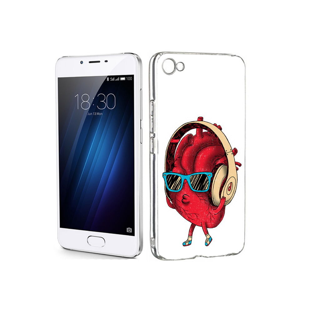 

Чехол MyPads Tocco для Meizu U20 слушай сердце (PT50622.85.609), Прозрачный, Tocco