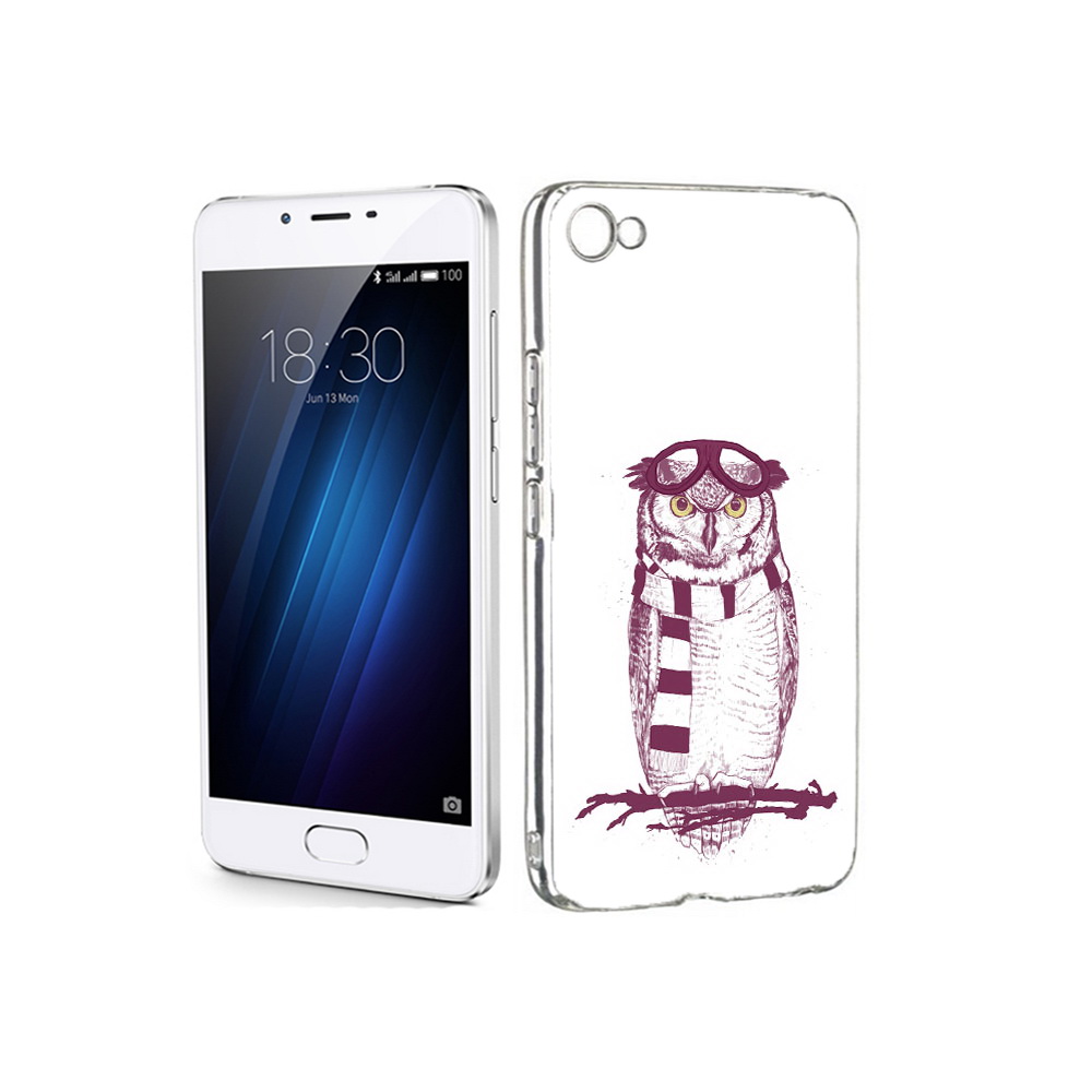 

Чехол MyPads Tocco для Meizu U20 сова-летчик (PT50622.85.612), Прозрачный, Tocco