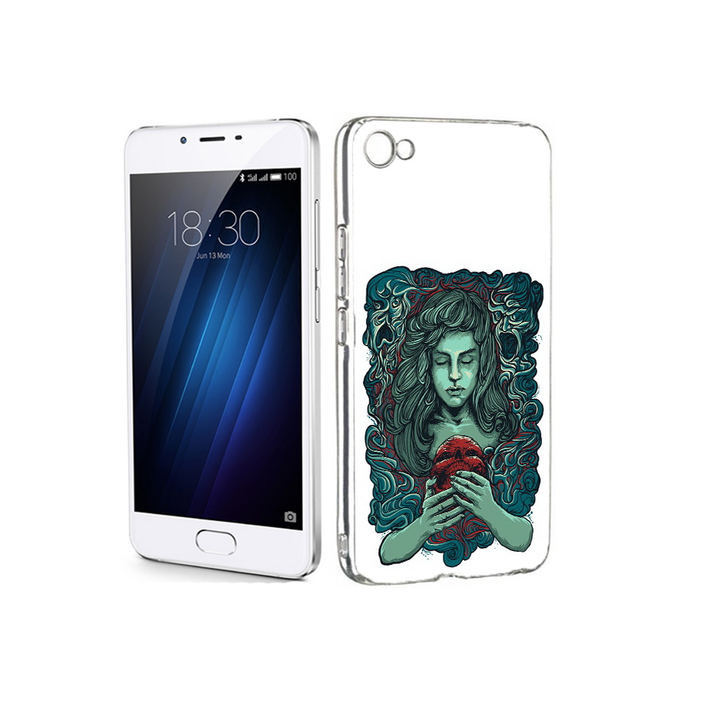 

Чехол MyPads Tocco для Meizu U20 спящая девушка (PT50622.85.619), Прозрачный, Tocco